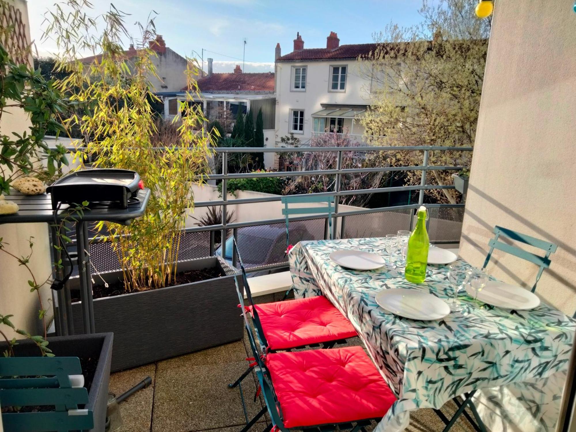 Cosy Terrasse Parking Prive 2 Velos Apartment La Rochelle (Charente-Maritime)
